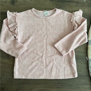 Zara Soft Pink Knit Top